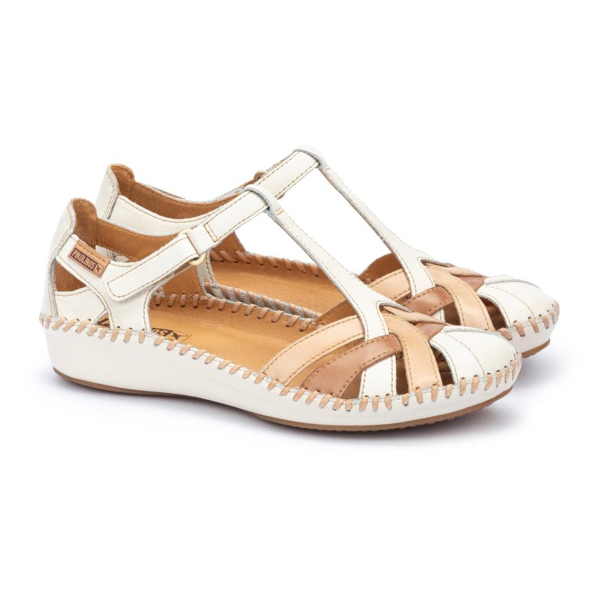 Women's Pikolinos P. VALLARTA Sandals White | NZ E12597Q